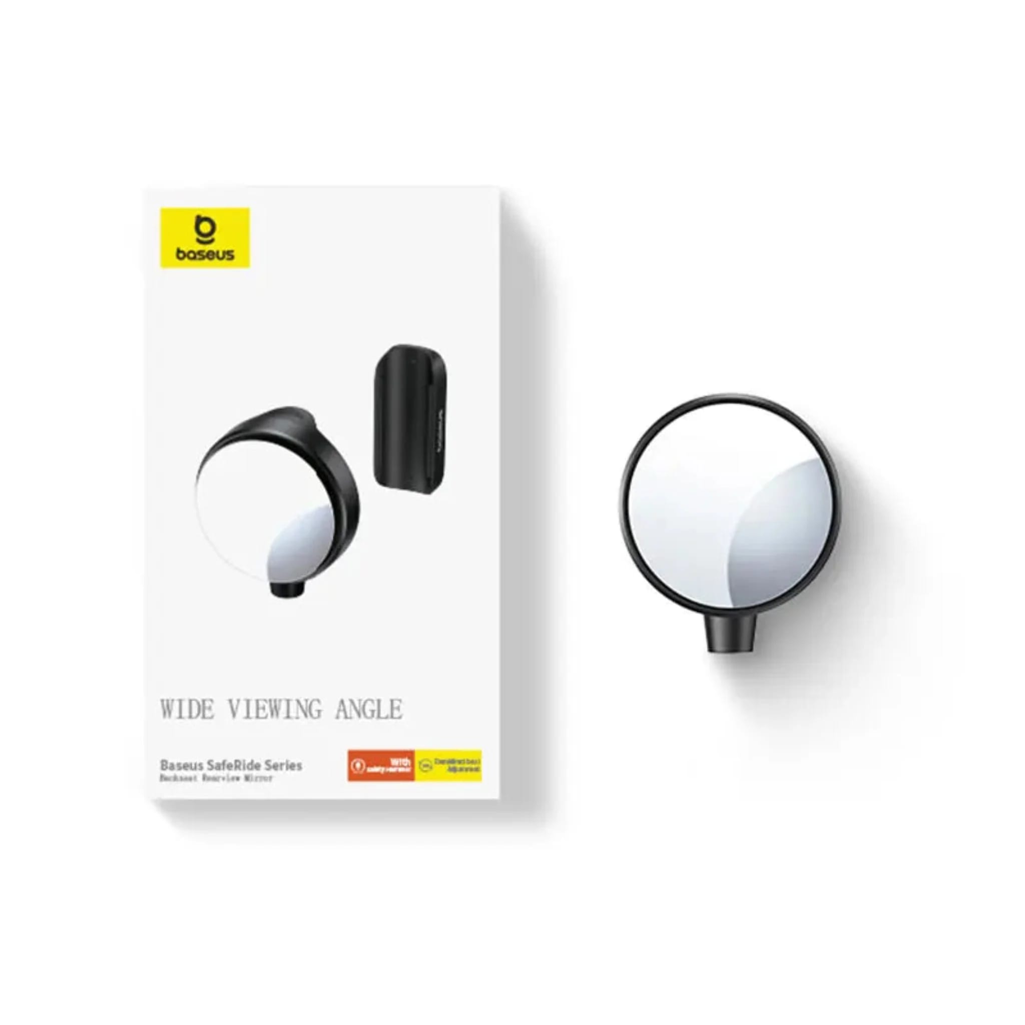 Baseus SafeRide Series Backseat Rearview Mirror - Cluster Black