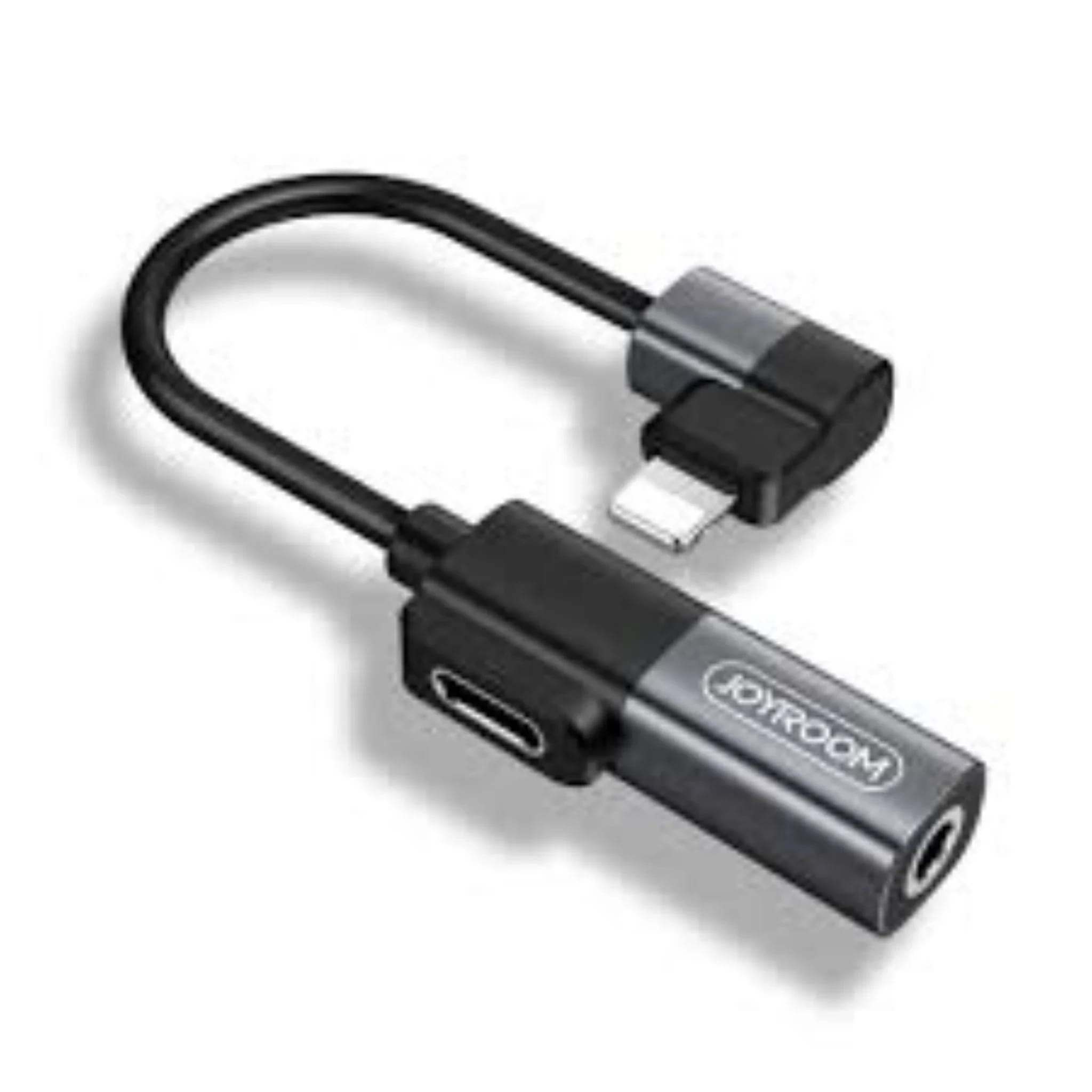 Joyroom 2-in-1 3.5mm Headphone and Charging Adapter