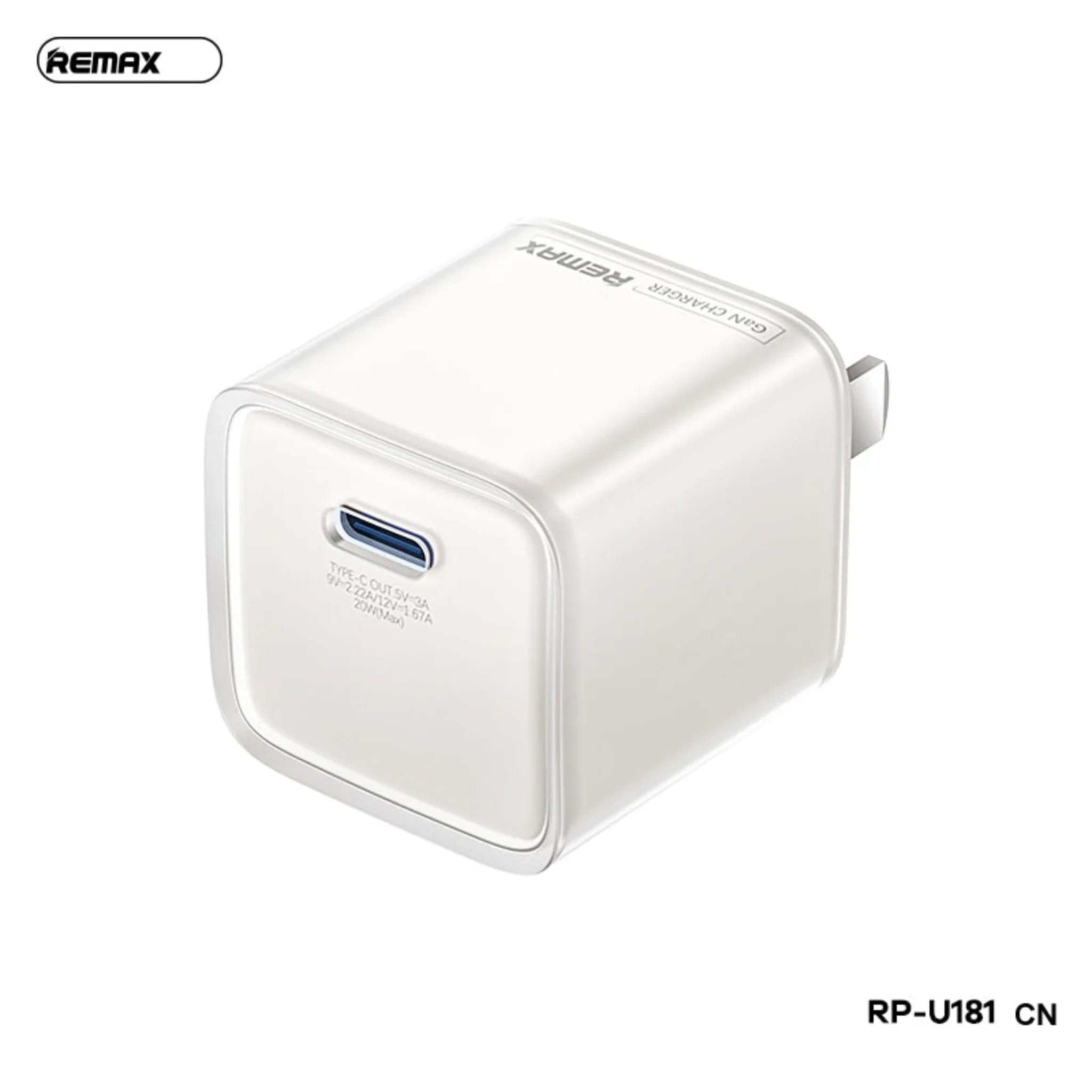 REMAX 20W GaN Little Icecube Series Charger