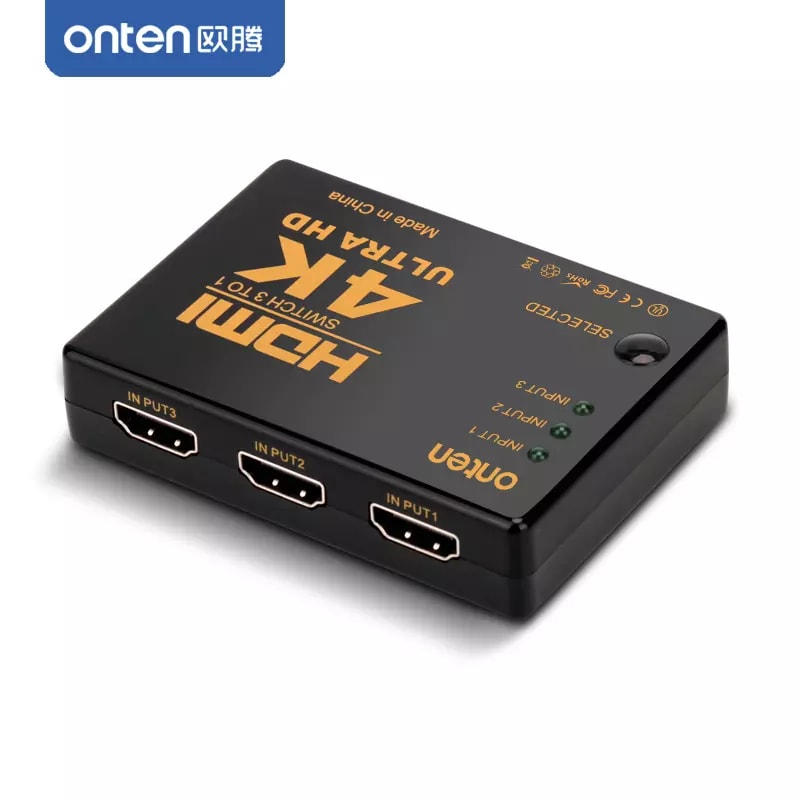 Onten 7593 3-in-1 HDMI 4K Splitter Converter