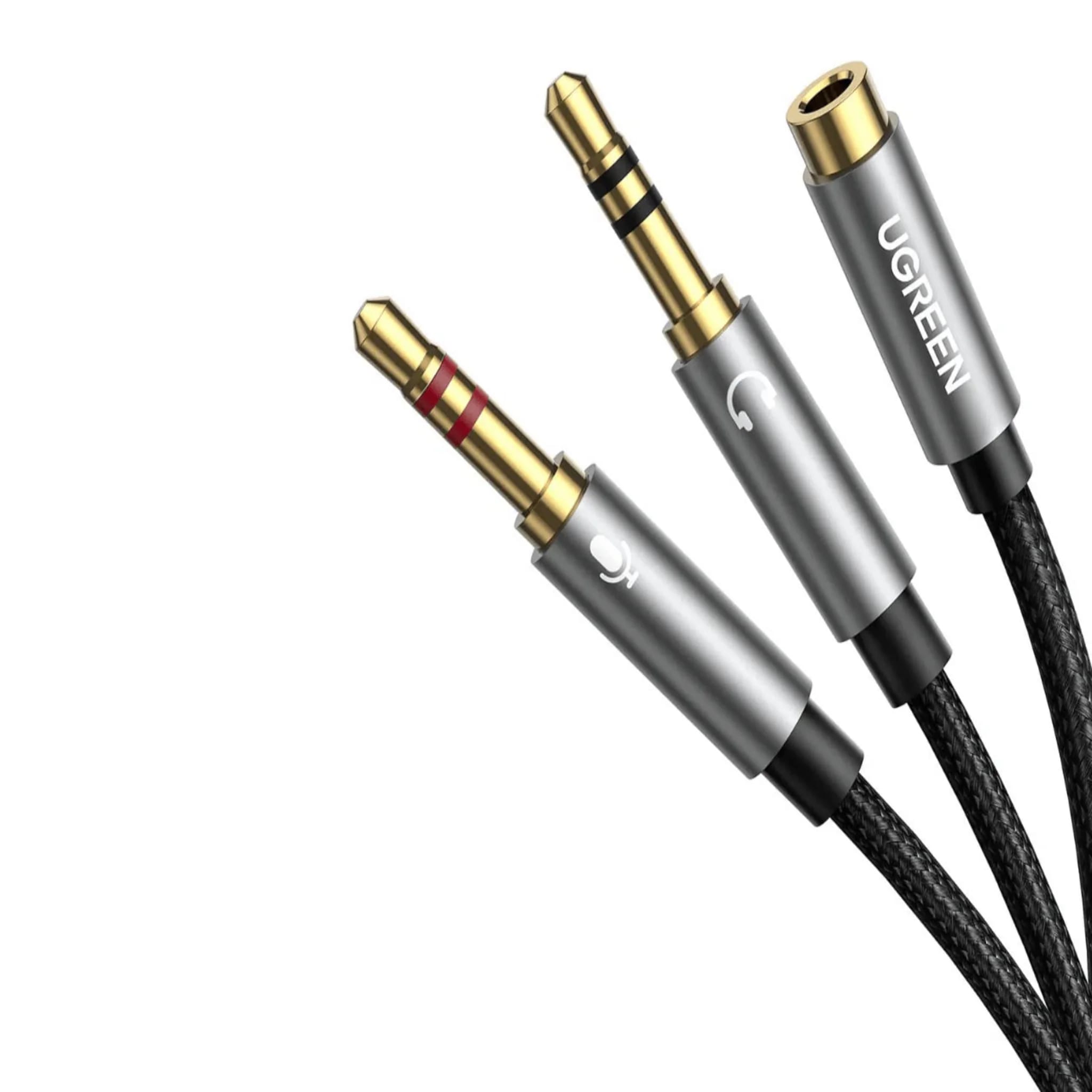 UGREEN 3.5mm Female to Dual Male Audio Cable