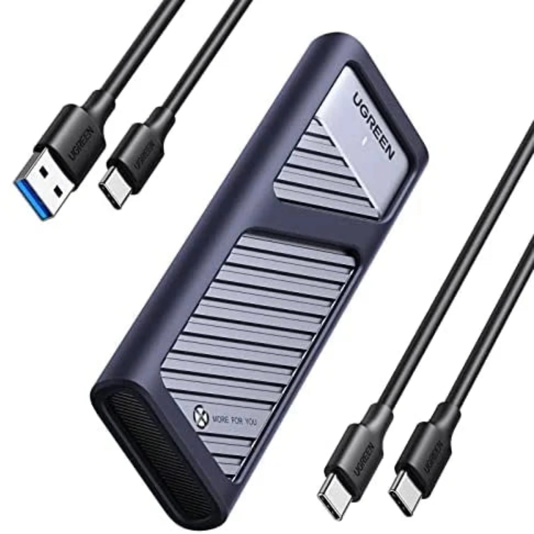 Ugreen 10Gbps M.2 NVMe SATA SSD Hard Drive Enclosure