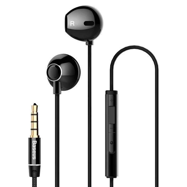 Baseus Encok H06 Wired Earphones in Black
