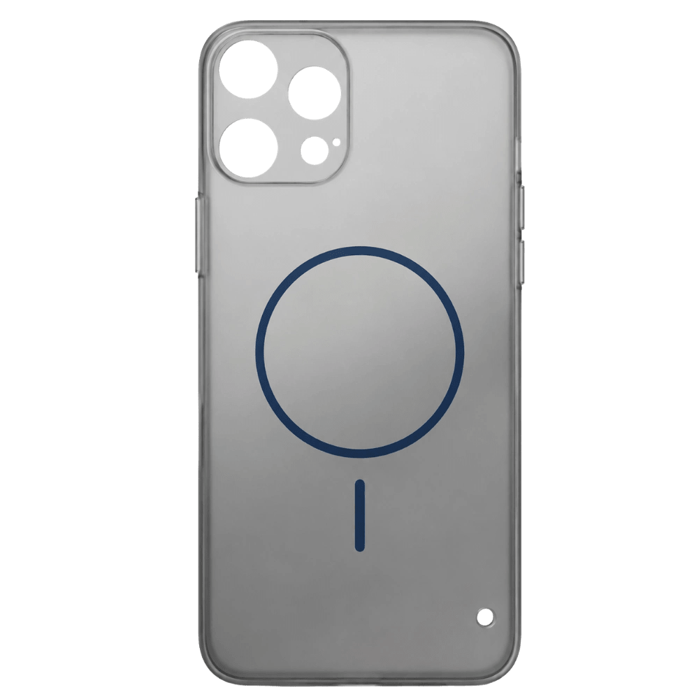 Nothing Phone 3a Lite Magnetic Transparent Cover - Blue Ring by Digital Dukkan