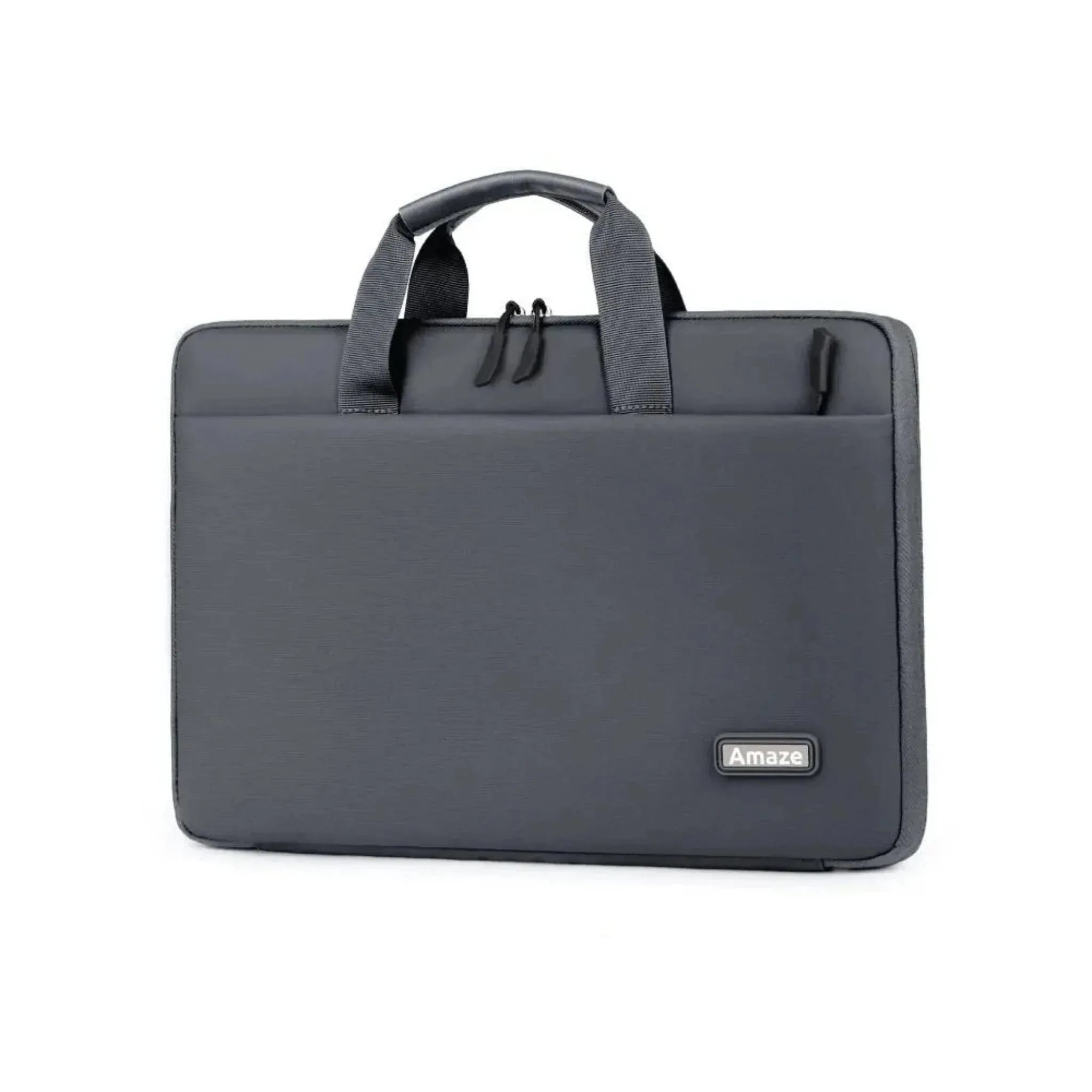 Amaze A900 Smart Pack Synthetic Premium Bag | 13/14 Inch | Grey, Black, Blue image at Digital Dukkan