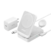 Anker B2557 3-in-1 Wireless Charger – Fast & Organized Charging Solution | - dynsol image at Digital Dukaan