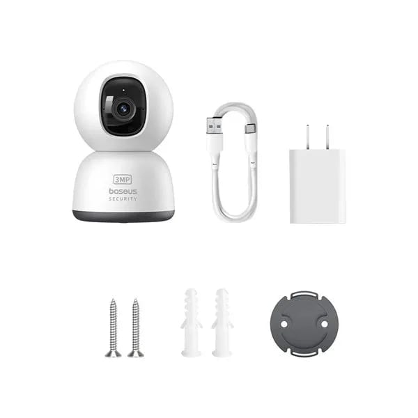 Baseus Security P1 Lite Indoor Camera 2K – White US image at Digital Dukkan