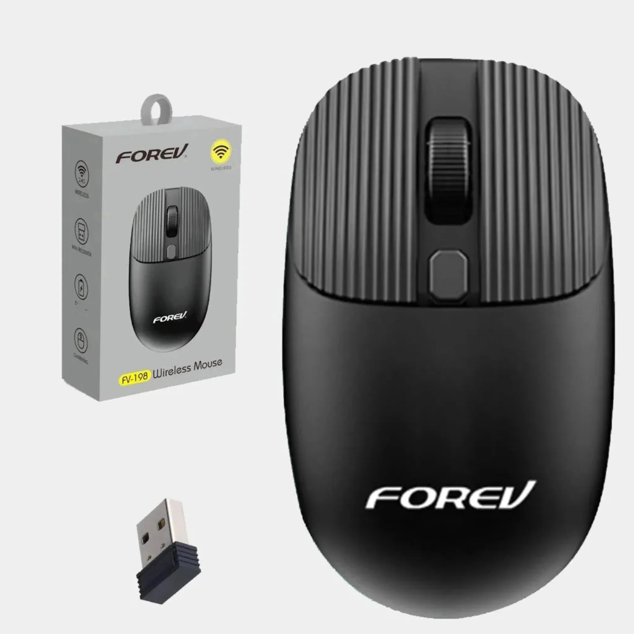 FOREV FV-198 Wireless Mouse image at Digital Dukkan