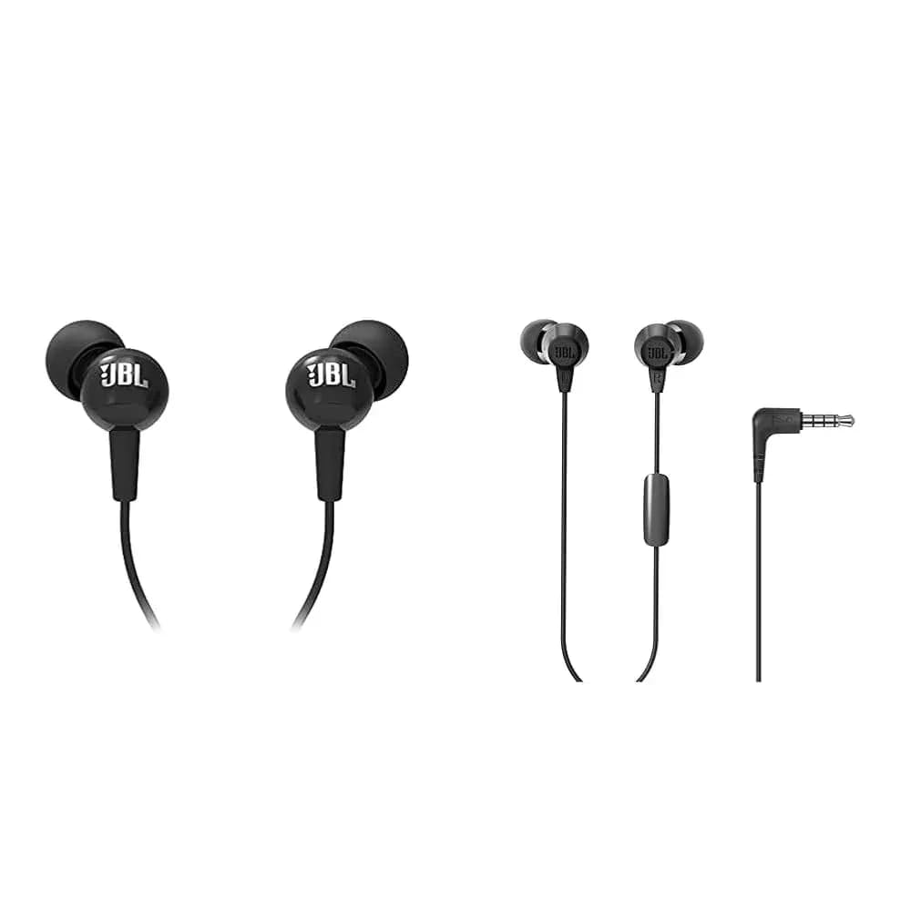 JBL C100SI In‑Ear Headphones with Mic image at Digital Dukkan