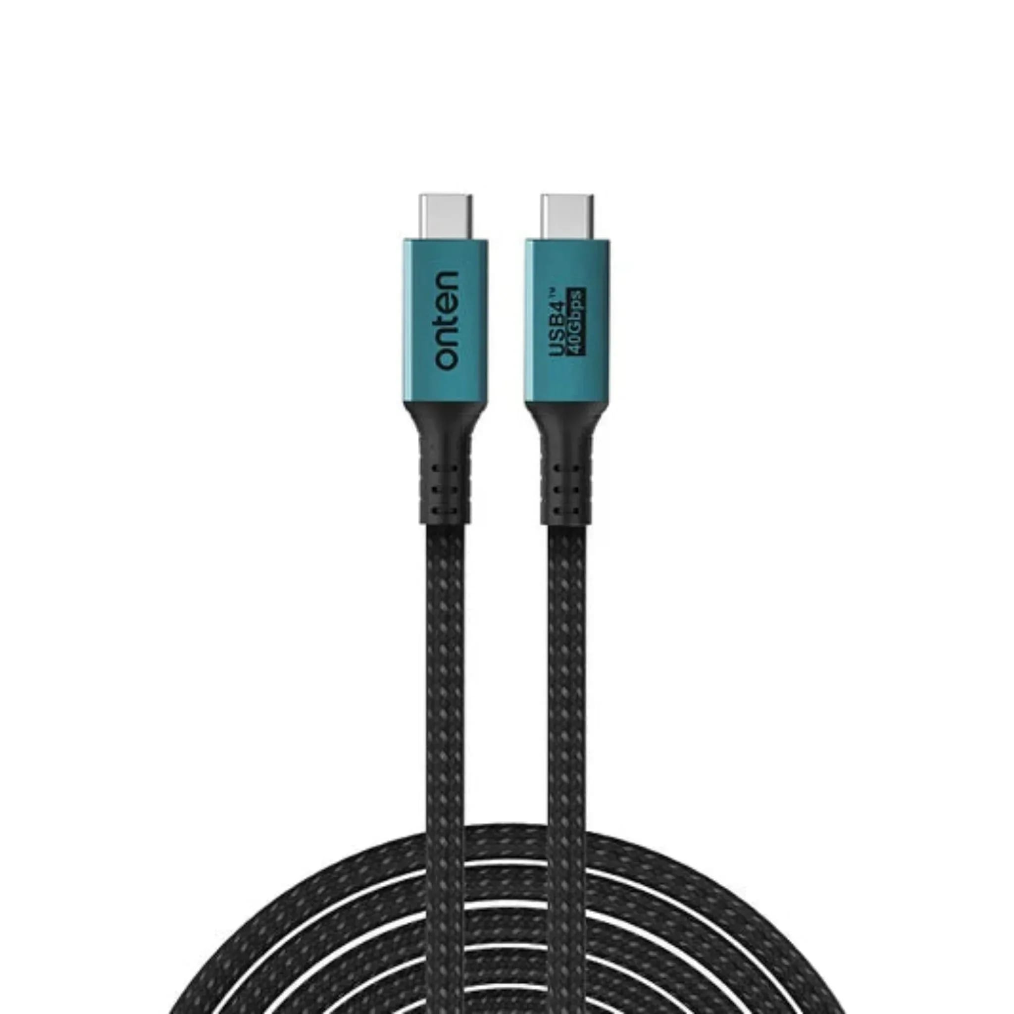 Onten CC203 USB4 & Thunderbolt 4 Data Charging Cable 1M image at Digital Dukkan