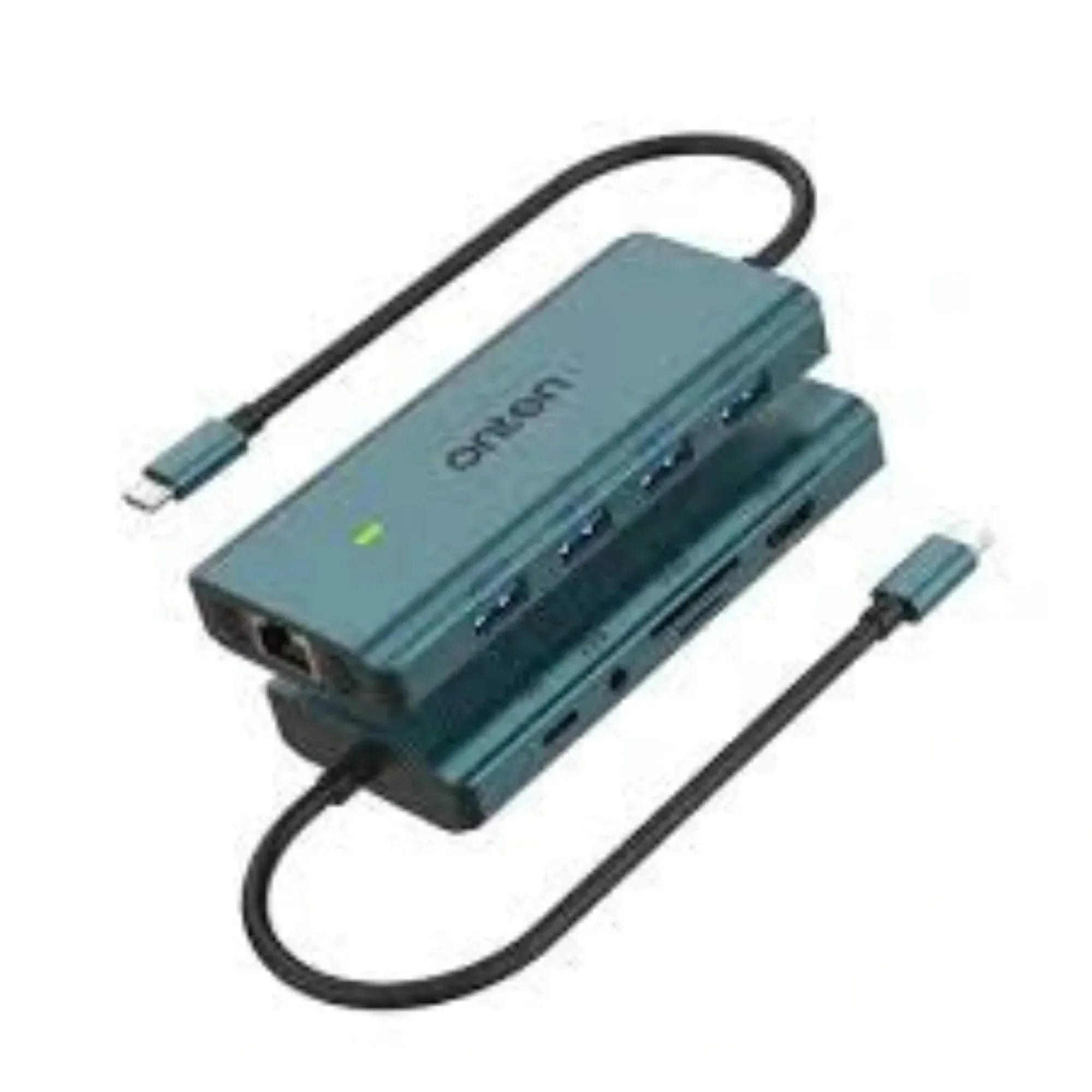 Onten UC962 10-in-1 USB-C Multi-Function Docking Station – image at Digital Dukkan