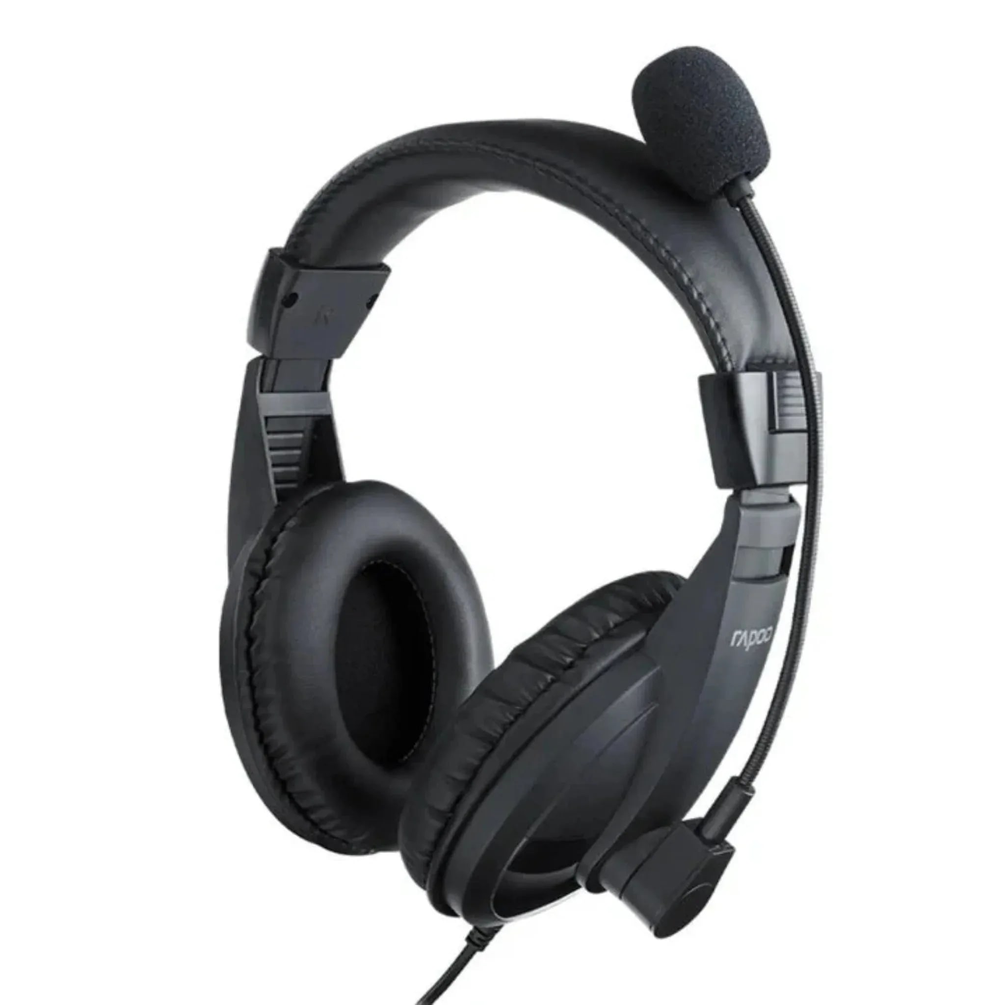 RAPOO H150S USB Stereo Headset Black image at Digital Dukkan