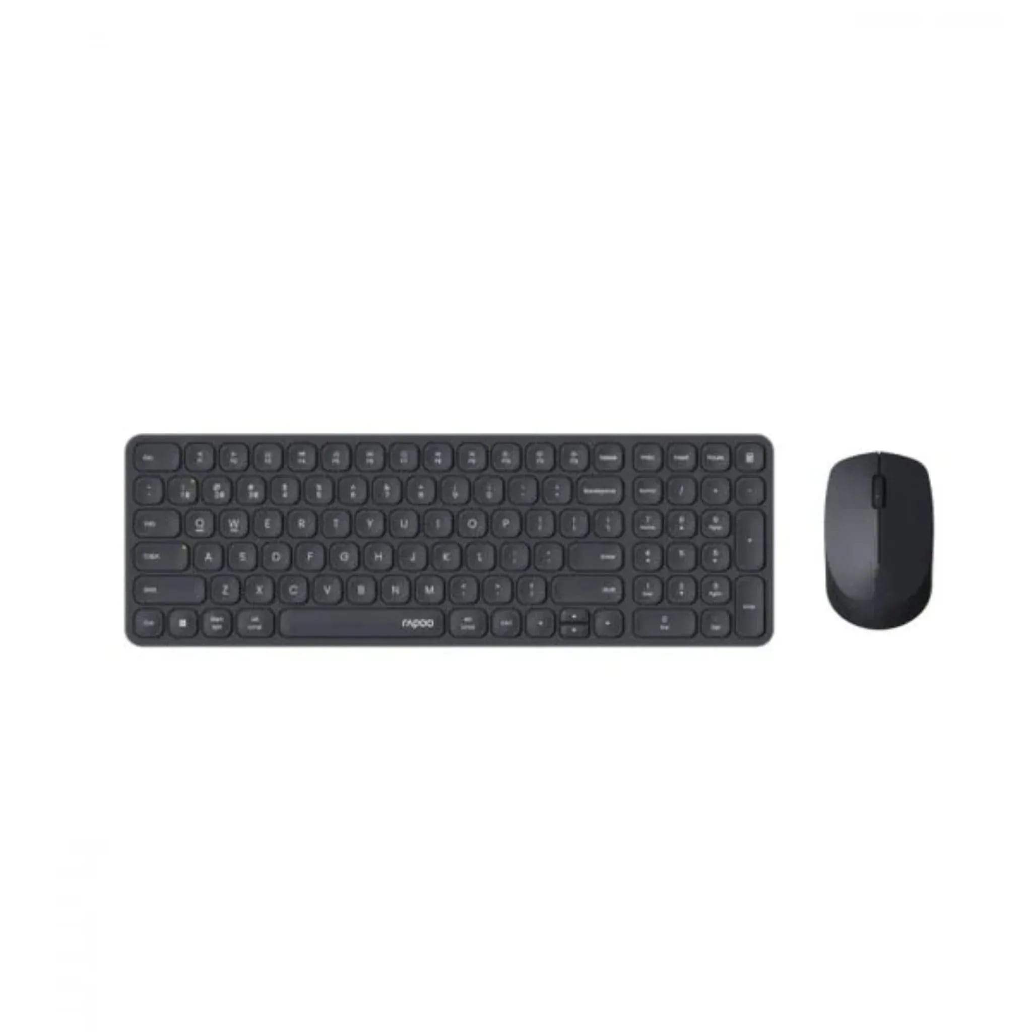 RAPOO 9320M Multi‑mode Wireless Mouse & Keyboard image at Digital Dukkan