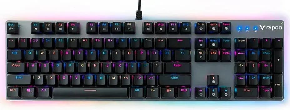 RAPOO V520 Backlit Mechanical Gaming Keyboard image at Digital Dukkan