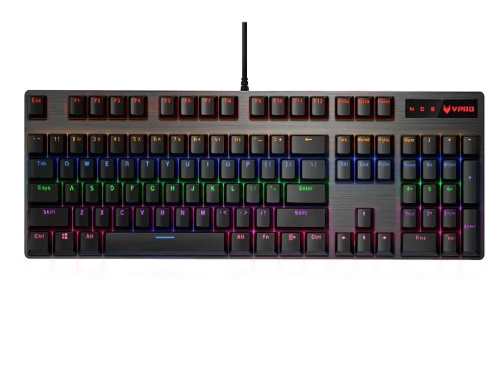 RAPOO V500 Pro Backlit Mechanical Gaming Keyboard image at Digital Dukkan