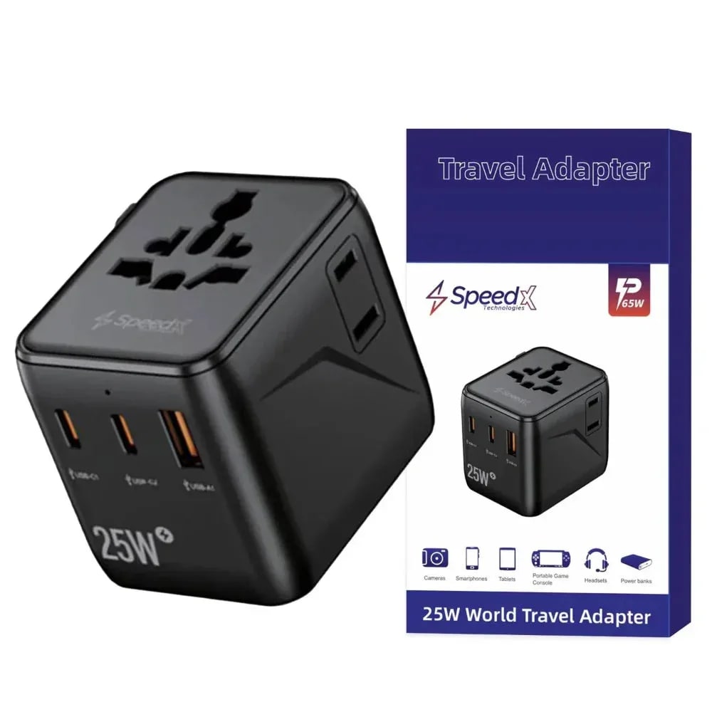 Speed X SP-TCW02 Universal Adapter image at Digital Dukkan