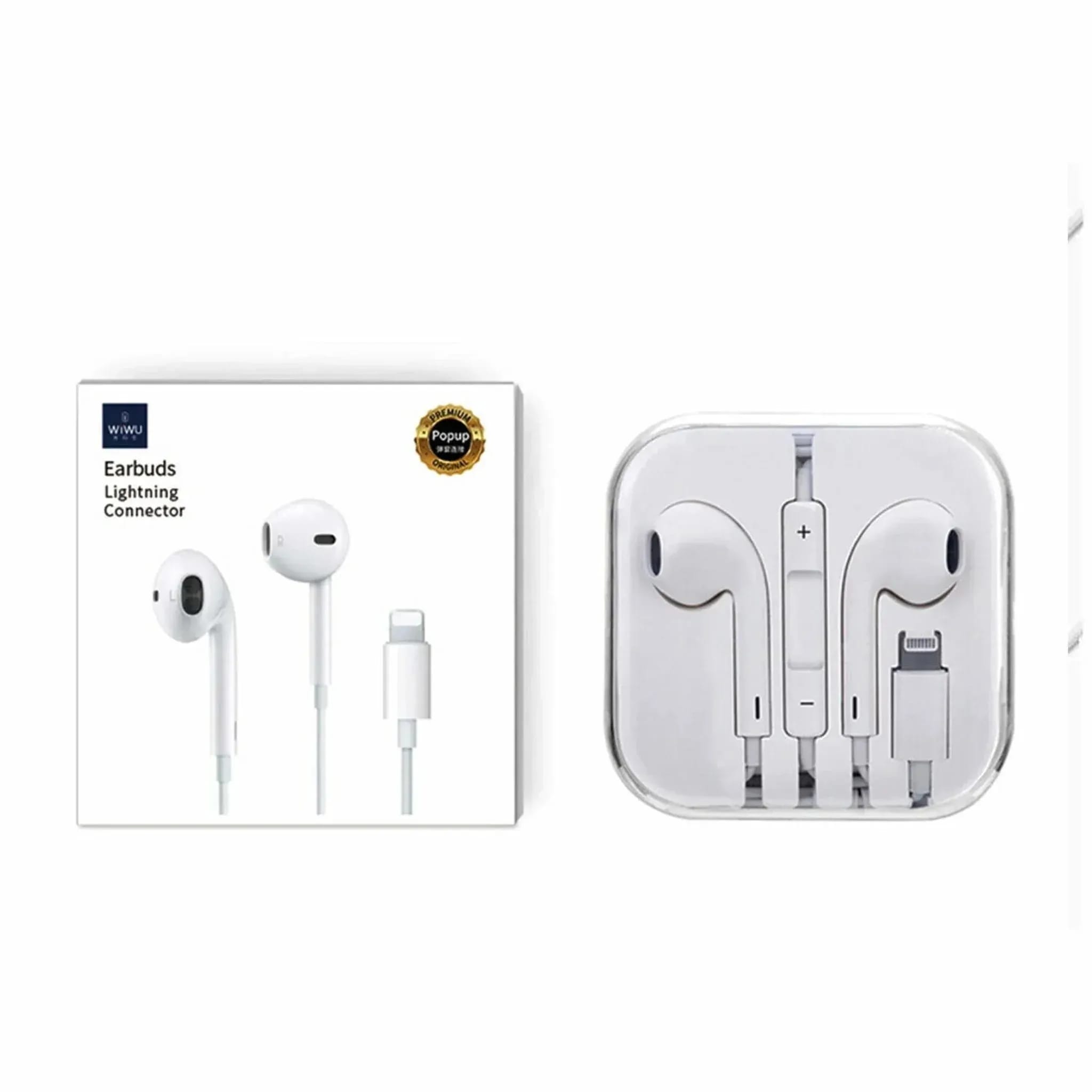 Wiwu Lightning Earbuds 302 Bluetooth Earphone image at Digital Dukkan