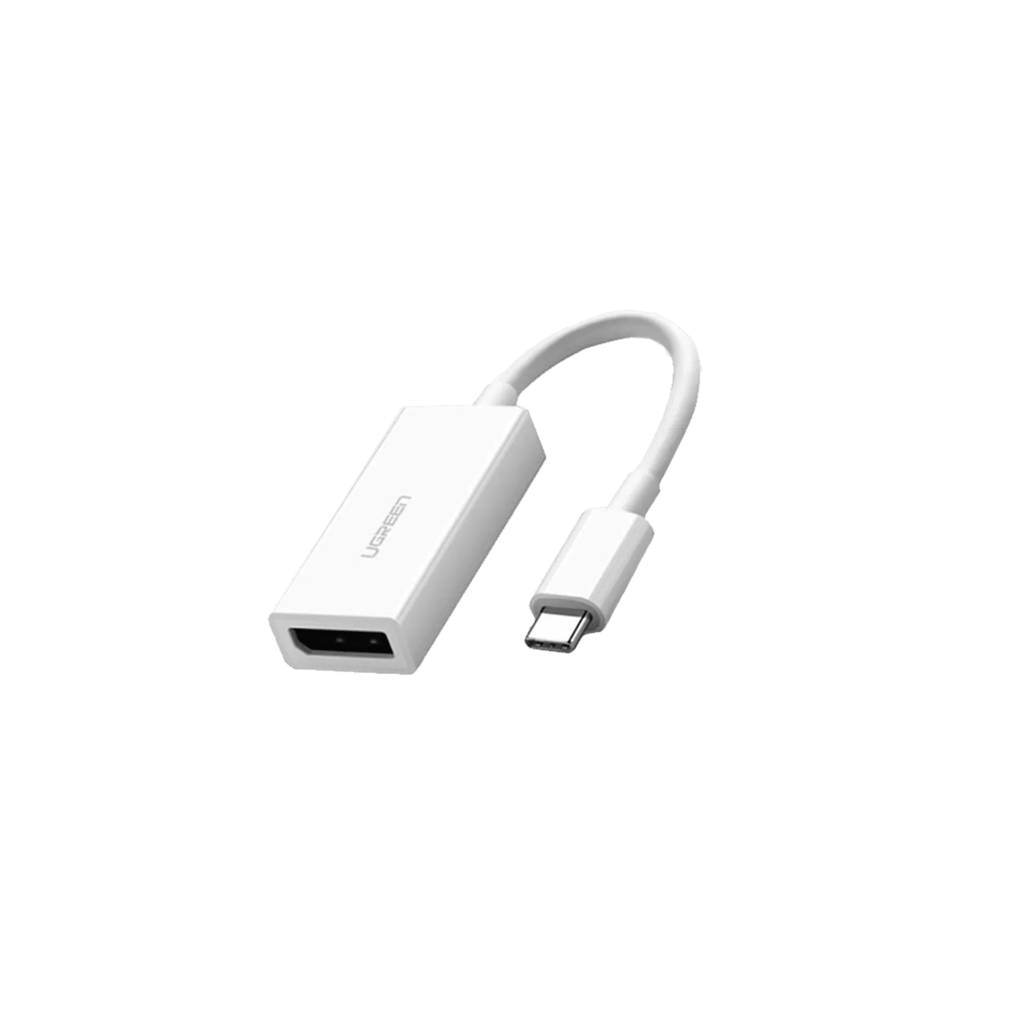 UGREEN 40372 USB-C to DisplayPort Adapter (White) – image at Digital Dukaan