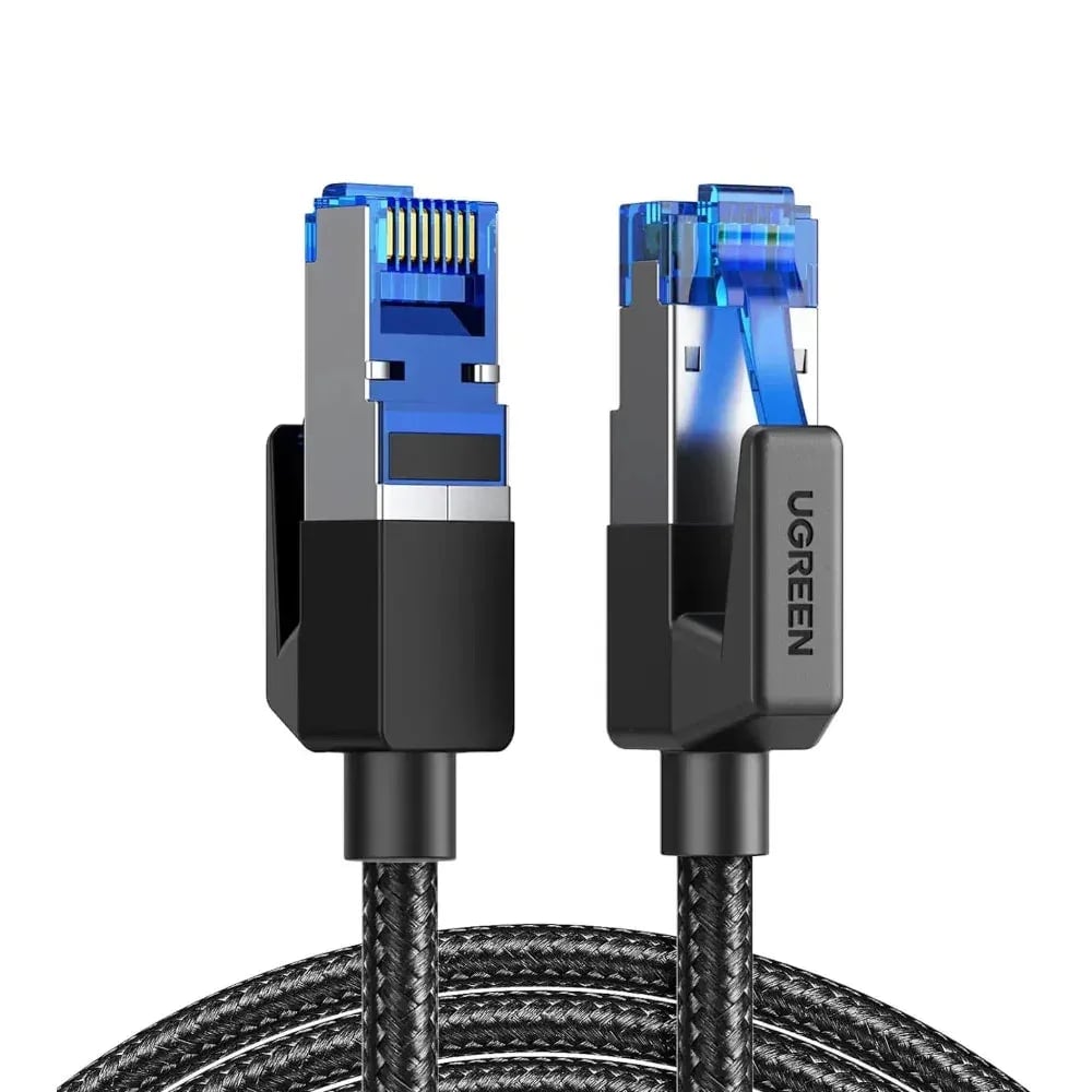 UGREEN 30799 Cat 8 Ethernet Cable (15 Meter) High Speed Braided 40Gbps 2000MHz – image at Digital Dukkan