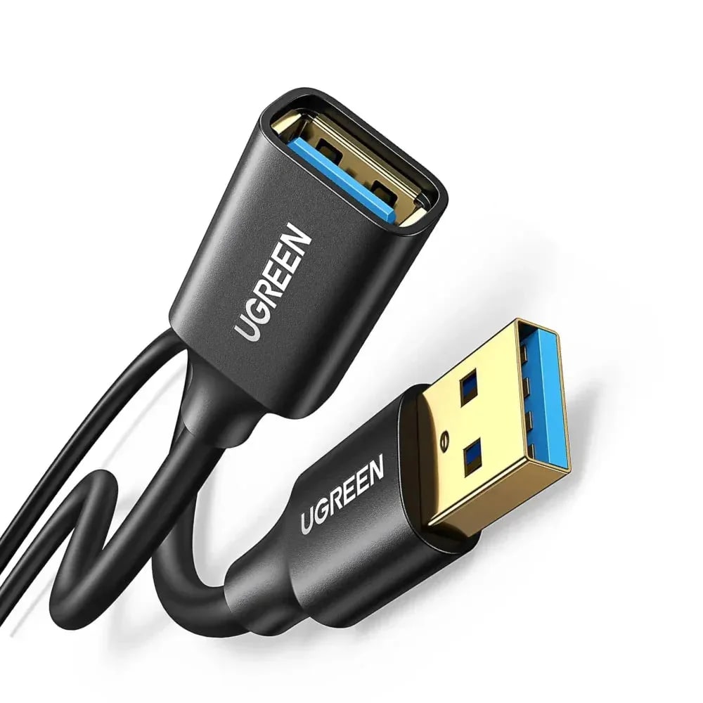 UGREEN 30127 USB 3.0 Extension Cable Male to Female Gold Plated 3M – image at Digital Dukaan