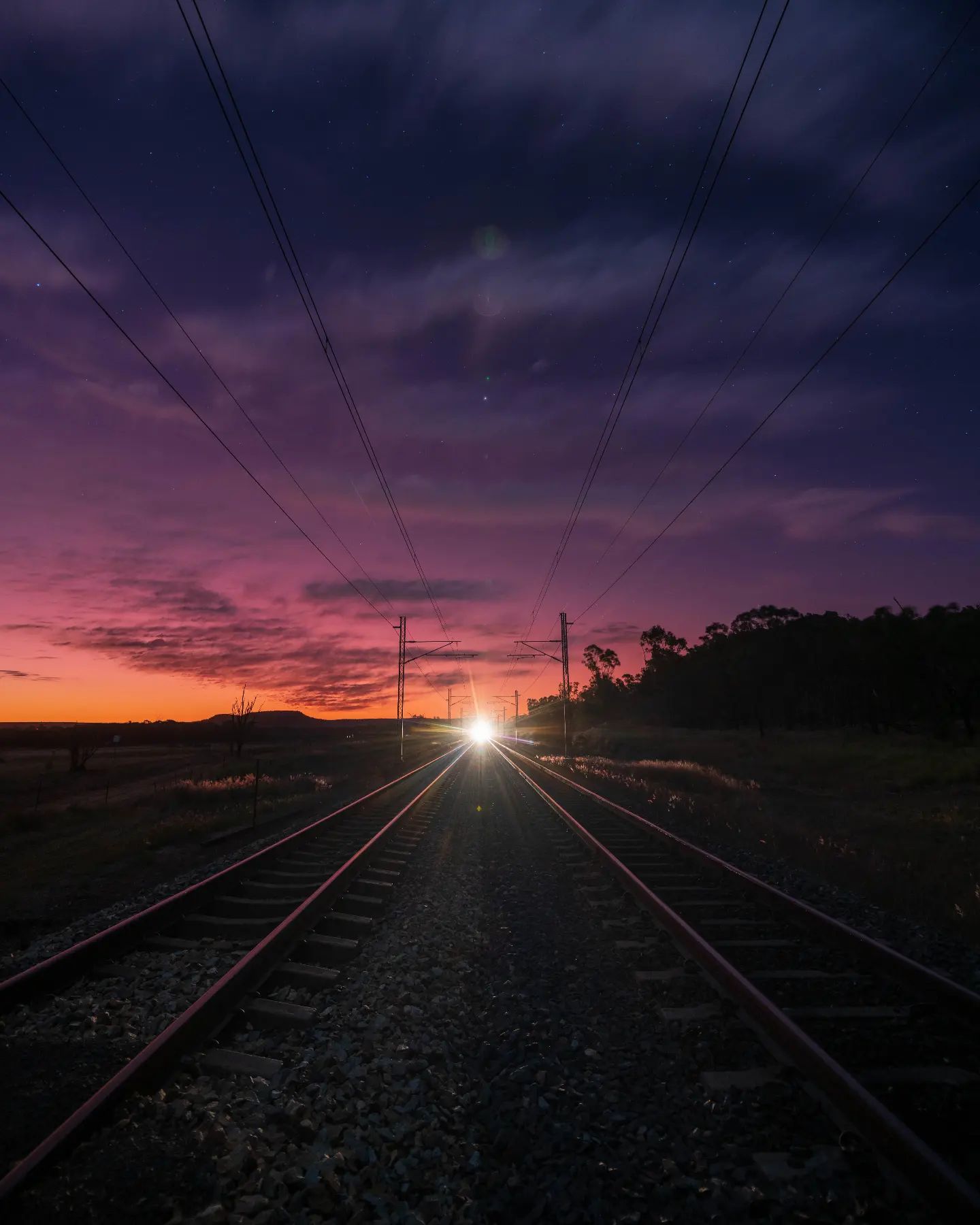 Twilight Railway Glow