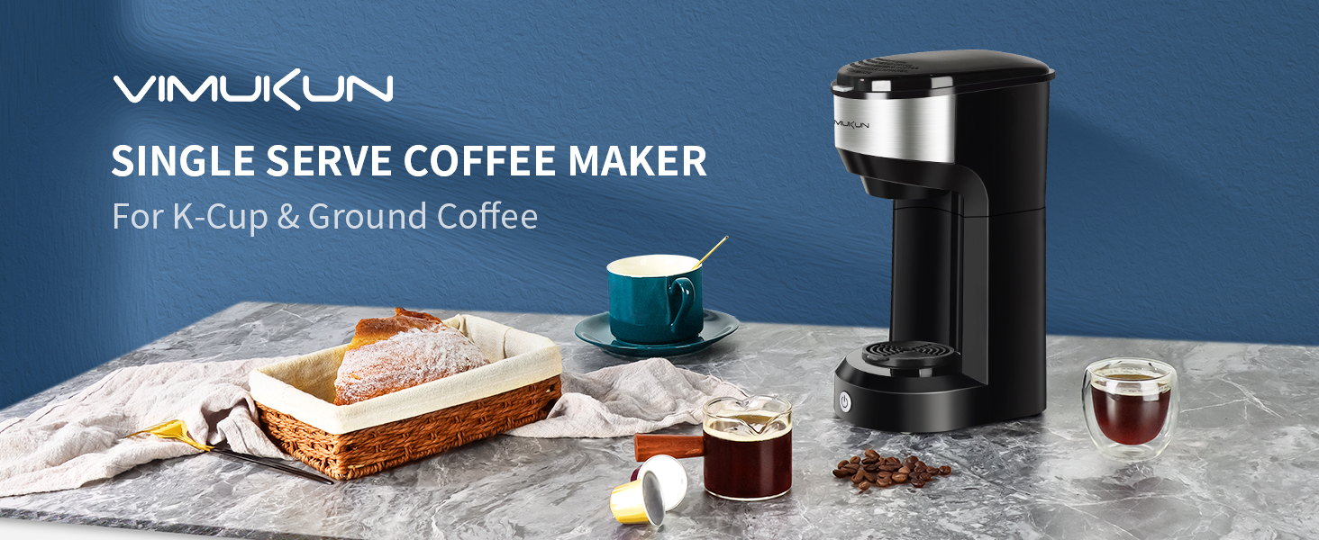 Ninja PB040 Pods & Grounds Single-Serve Coffee Maker, K-Cup Pod