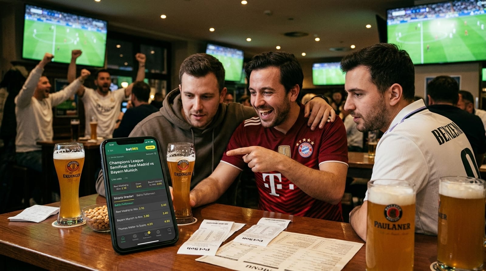 Real Madrid-Bayern Şampiyonlar Ligi Bahis Patlaması! Sürpriz Oranlar! | dunyakupasifiksturu.com
