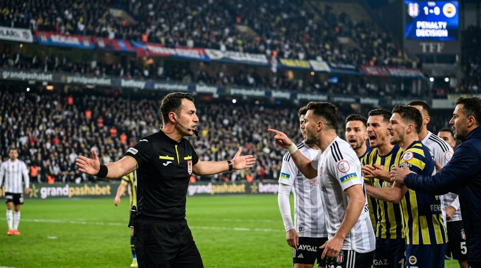 Fener-Beşiktaş Derbisi Hakem Skandalı! TFF'den Şok Ceza Kararı | grandpashabetalternatif.com
