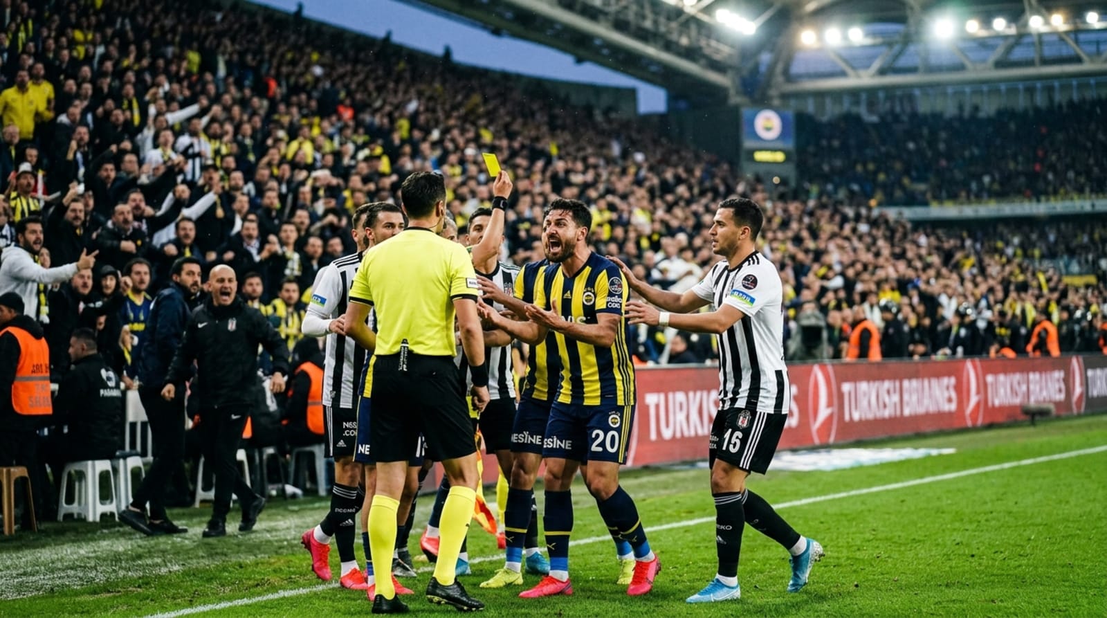 Fenerbahçe-Beşiktaş Derbisi Penaltı Krizi: 'İğrenç!' İsyanı, Taraftar Kavgası Viral! | imajbetyenigi