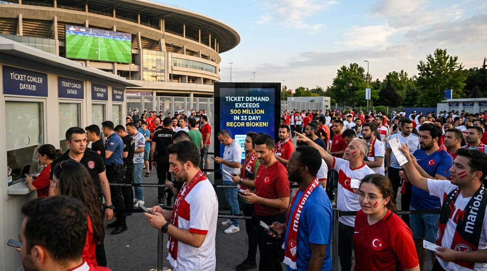Dünya Kupası Biletleri 33 Günde 500 Milyon Talep! Tarihin Rekoru Kırıldı | mariobetalternatif.com