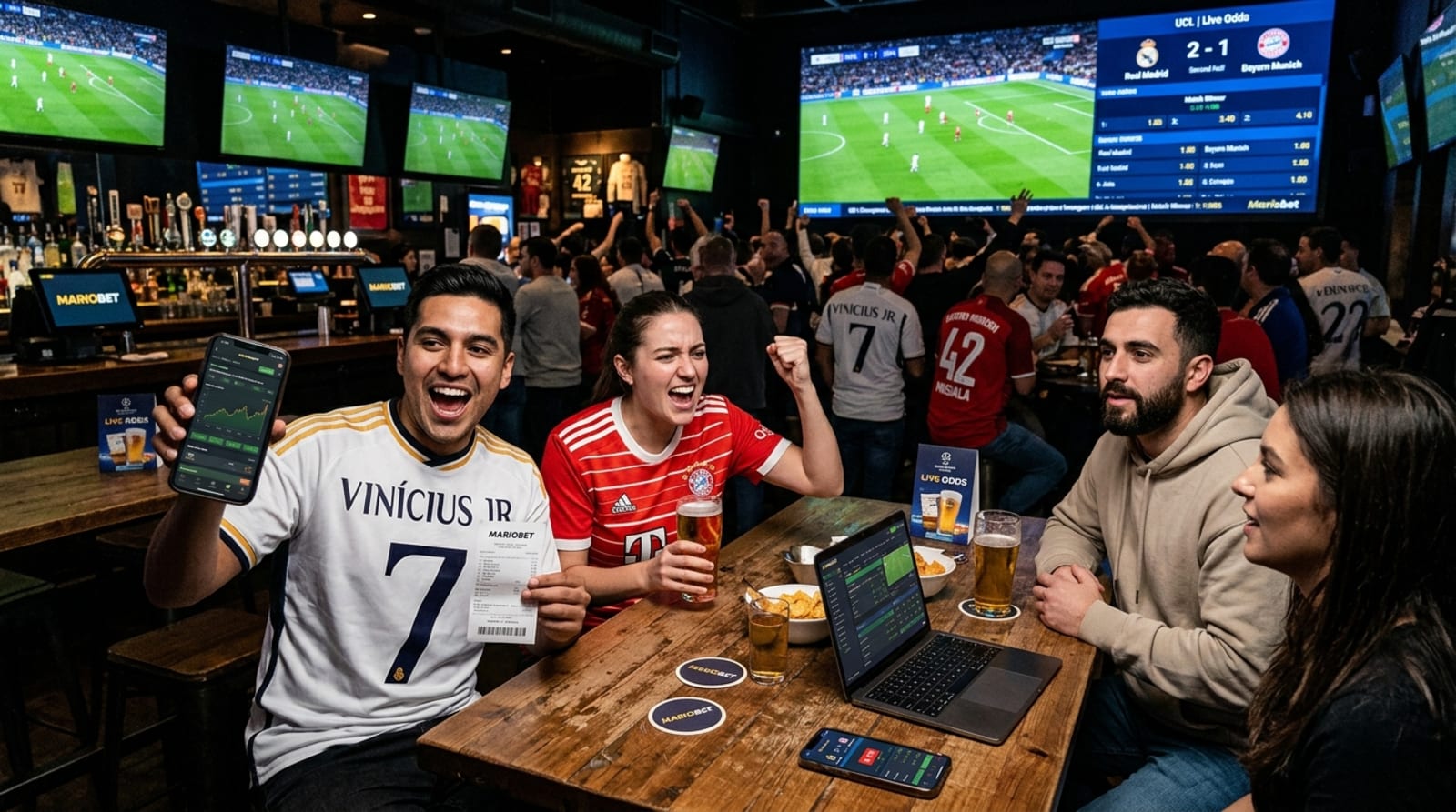 Real Madrid-Bayern Şampiyonlar Ligi Bahis Patlaması! Sürpriz Oranlar! | mariobetkayit.com