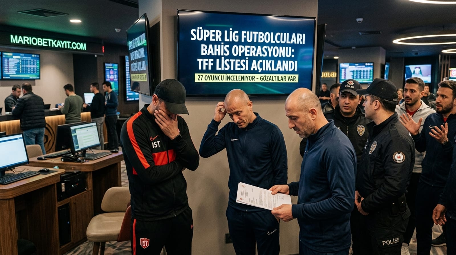 27 Süper Lig Futbolcusu Bahis Oynamış! TFF Listesi Açıklandı, Tutuklamalar Var | mariobetkayit.com