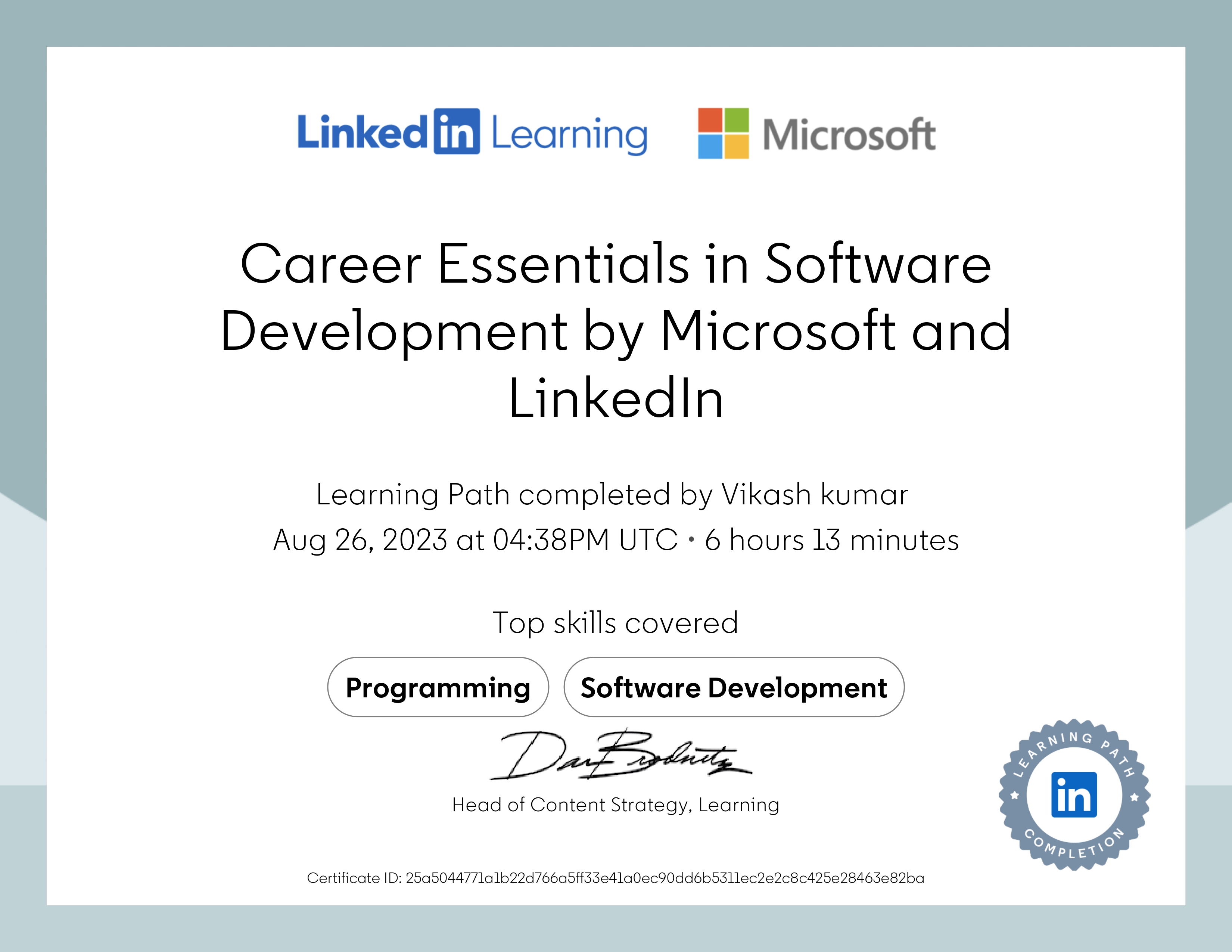 Software Development