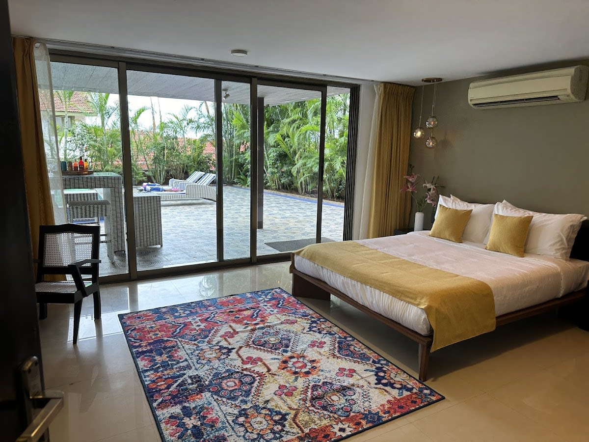 Santorini-Inspired 4BR Goa Villa with a View in Goa 1