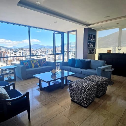 Venta o Renta departamento 3 dormitorios, moderno edificio Bellavista