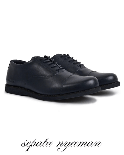 Thumbnail 2 Monday Oxford Black Genuine Leather