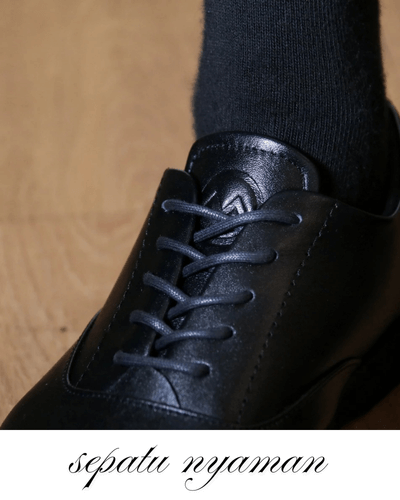 Thumbnail 5 Monday Oxford Black Genuine Leather