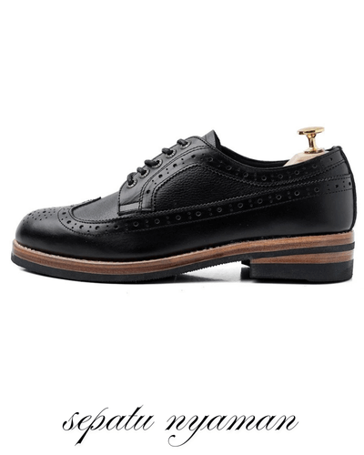 Gambar utama Portee Goods Derby Long Wing Black