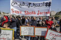Sheikh Jarrah protest