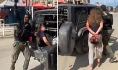 Rape victim being paraded around Gaza