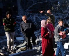 Palestinian refugees in Gaza, 2023. taken from https://www.unrwa.org/ 