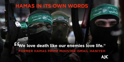 Hamas loves death like Israel likes life