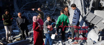 Palestinian refugees in Gaza, 2023