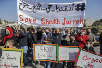 Sheikh Jarrah protest