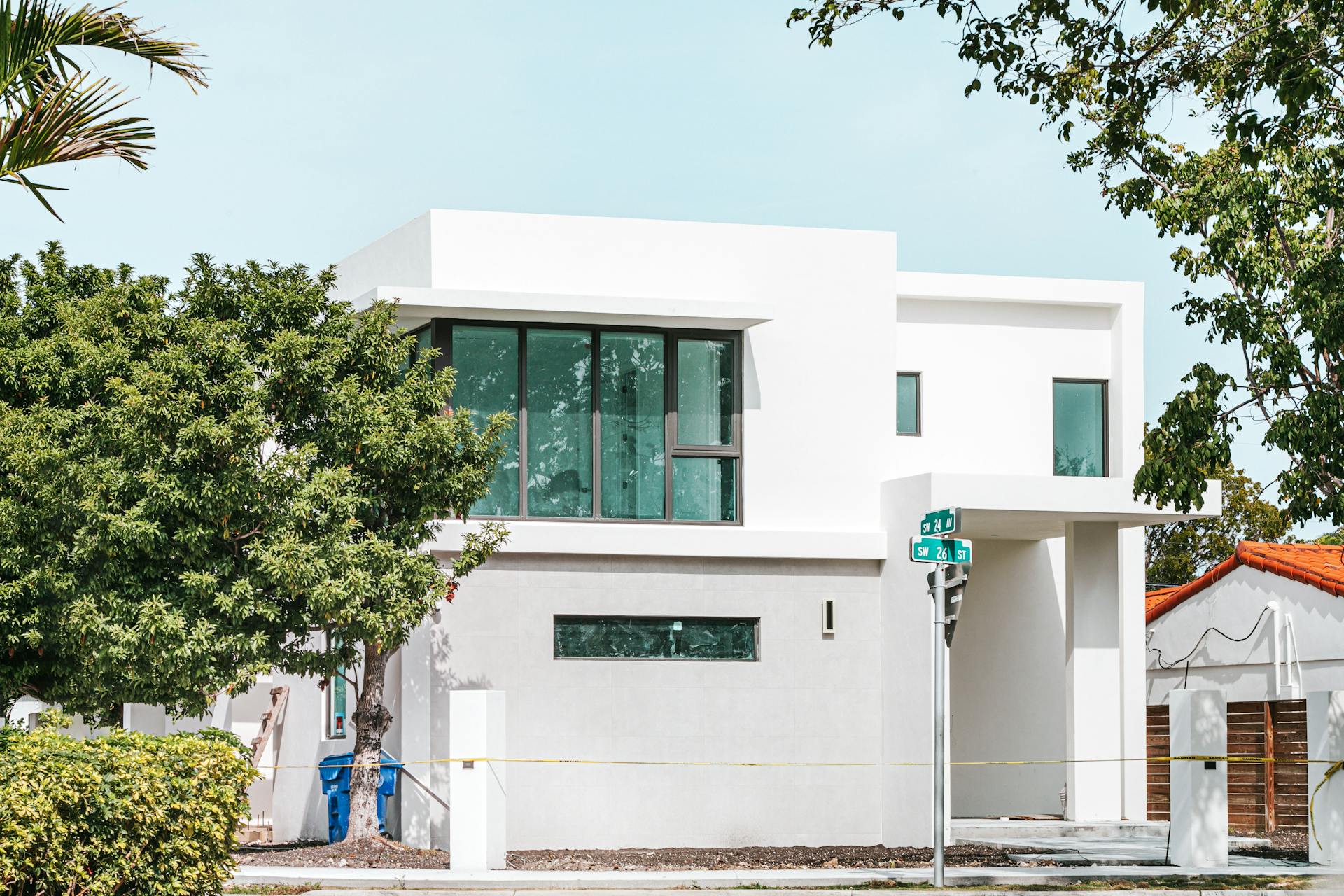 A luxury building in Miami