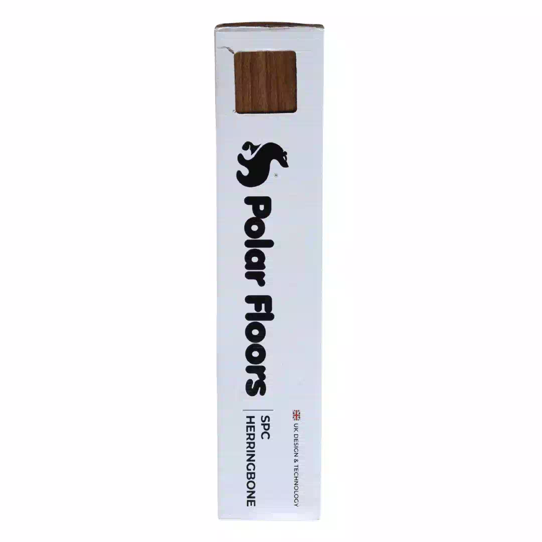Polar SPC Herringbone- Weathered Oak