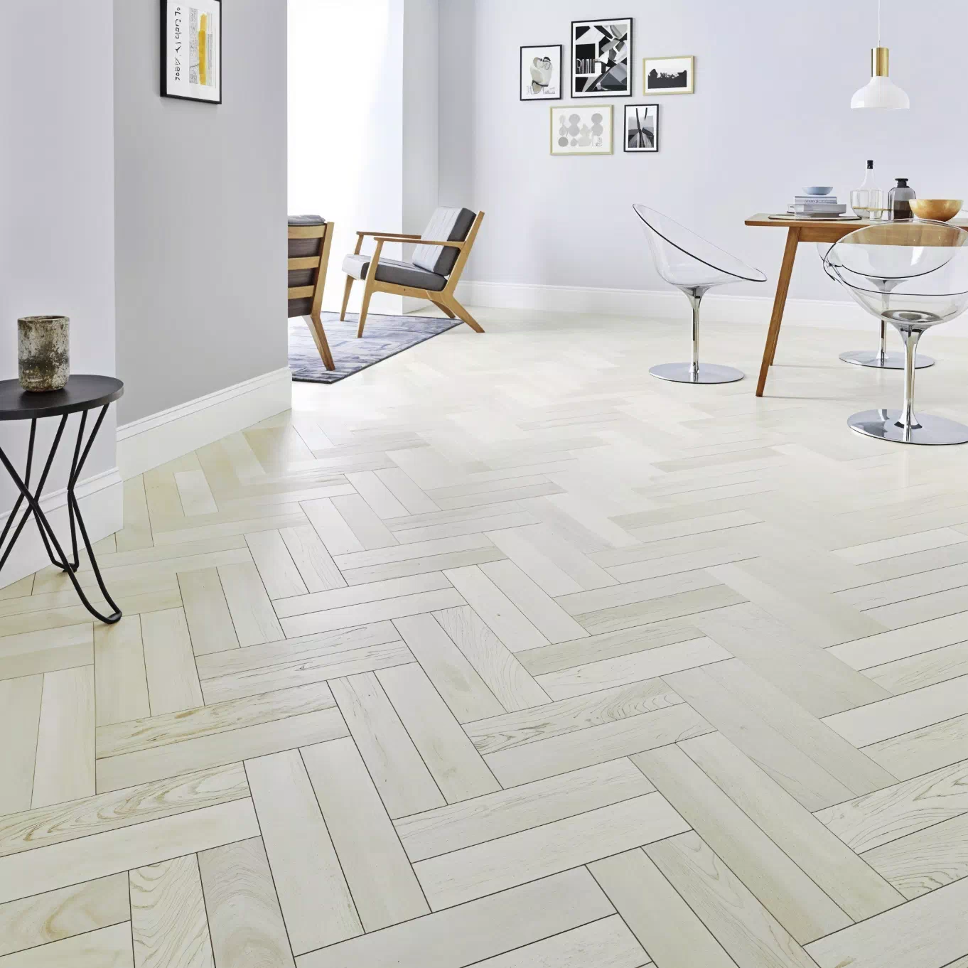 Richmond SPC Herringbone - Silver