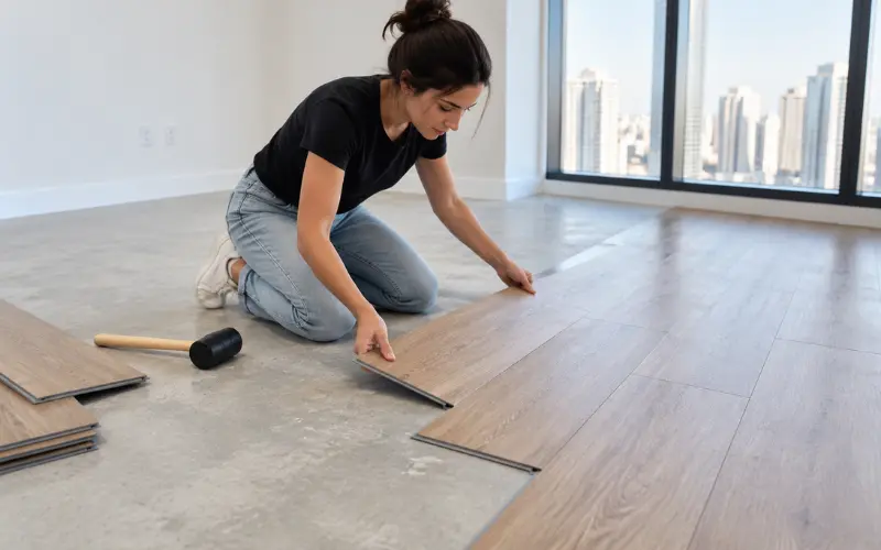 Click-Lock Flooring