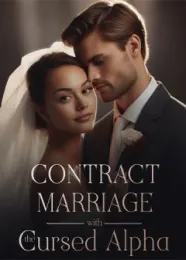 Book cover of “Contract Marriage with the Cursed Alpha“ by magic writer