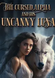 Book cover of “The Cursed Alpha and His Uncanny Luna“ by Midnight Snow